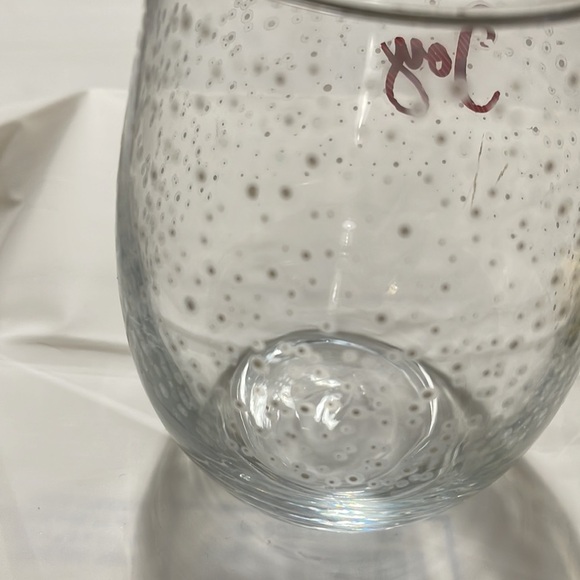 Holiday S/3 stemless wine glasses 3” opening and 5” tall: Joy, Believe, Cheer - Picture 7 of 7